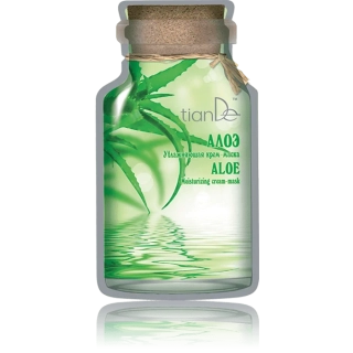 Hydratační krémová maska s Aloe