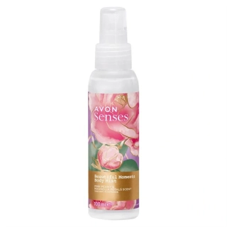 Avon Tělový sprej s vůní růžové pivoňky a magnolie 100ml