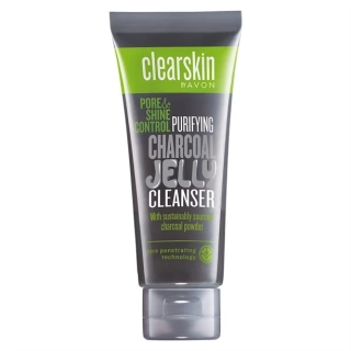 Avon Čisticí pleťové želé s výtažkem z černého uhlí  125ml  