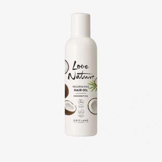 Vyživující olej na vlasy s kokosovým olejem Love Nature 100ml  