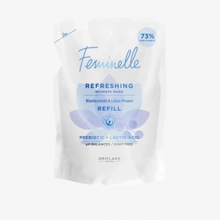 Osvěžující mycí gel pro intimní hygienu Feminelle − náhradní náplň 300ml