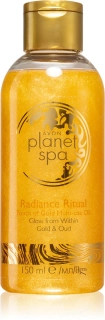 Planet Spa Radiance Ritual Rozjasňující tělový a masážní olej 150ml